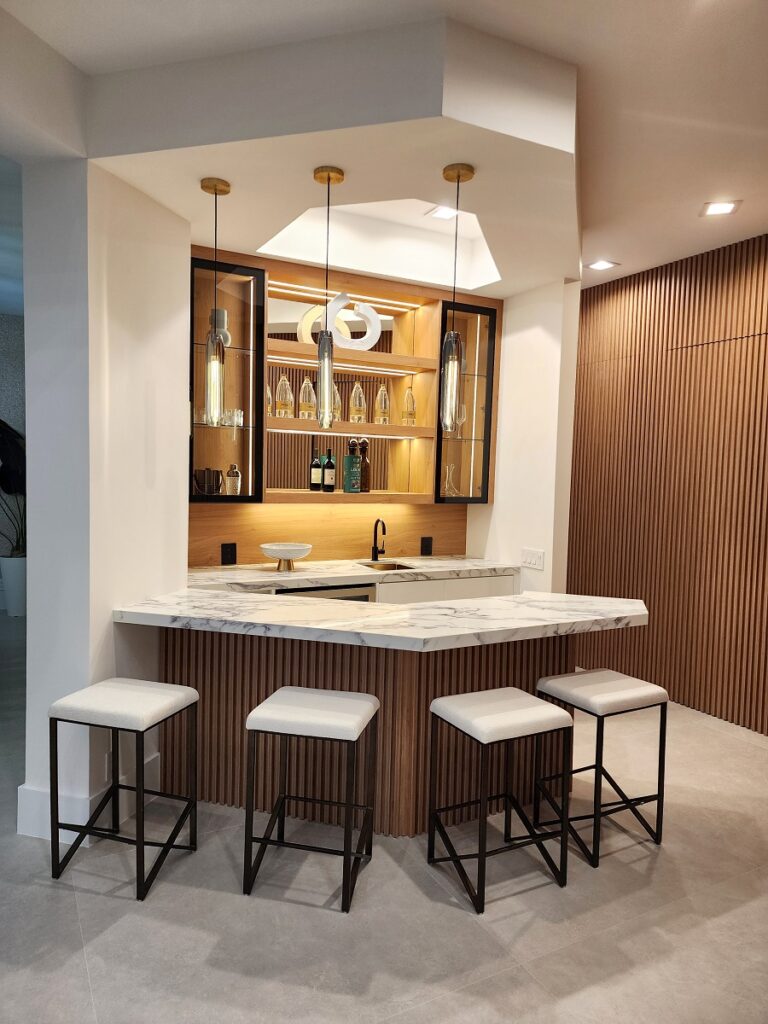 Custom Built in bar cabinetry | Ambi Woodwork